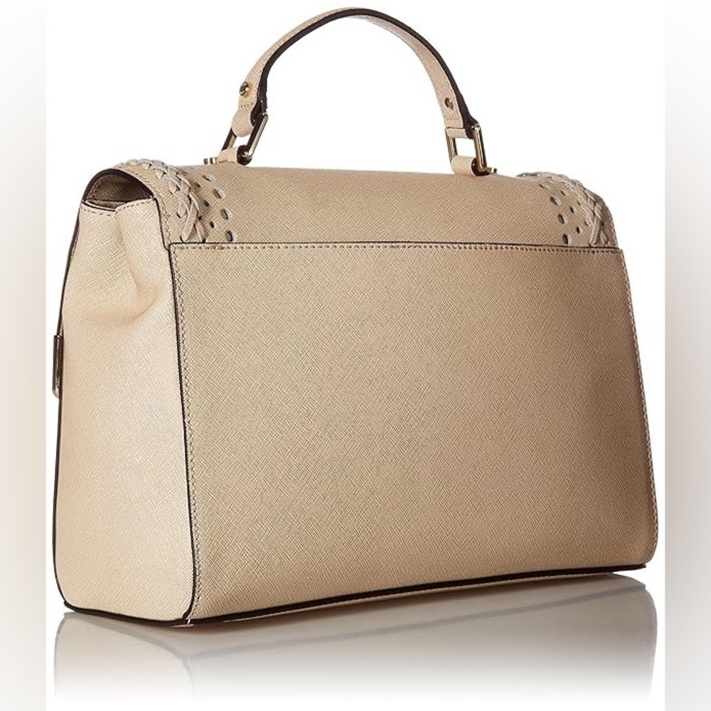 Calvin Klein on My Corner Saffiano Satchel - Picture 3 of 12